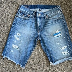 True Religion Brand Jean Shorts